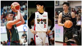 ▲台灣籃壇現在扯出3位球員涉賭、假球。羅振峰、吳季穎、陳靖寰。（組合圖）