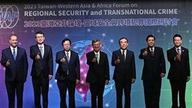 蔡明彥出席「2023台灣亞非論壇-區域安全與跨境犯罪國際研討會」演講