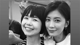 賈靜雯曬出和陳慧翎合照。（圖／翻攝自賈靜雯臉書）