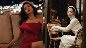 ▲張嘉倪，Angelababy，BLACKPINK，Lisa。（圖／翻攝自微博）