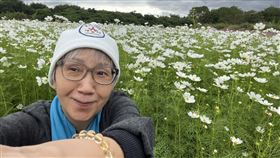 陸弈靜與「凍齡男神」施易男。大愛提供