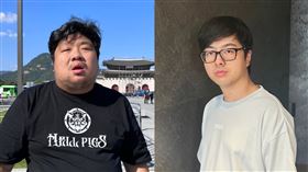 丁特、亞洲統神。（圖／翻攝自亞洲統神、丁特臉書）