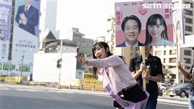 黃捷參選立委首站路口