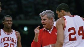 美國大學籃球傳奇教頭奈特（Bob Knight）過世，享壽83歲。（圖／美聯社／達志影像）