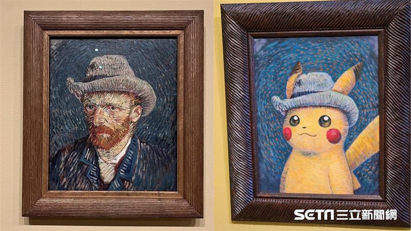 皮卡丘變梵谷了　寶可夢致敬6經典藏洋蔥