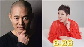 ▲向太，李連杰。（圖／翻攝自微博）