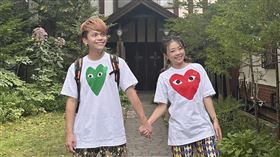 蔡阿嘎、二伯。（圖／翻攝自嘎嫂二伯臉書）