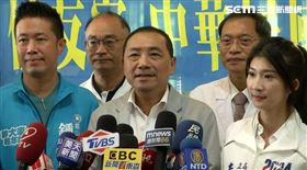 ▲侯友宜出席南區醫事團體侯援會成立大會受訪