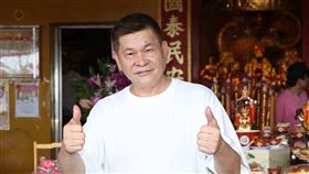 澎恰恰、王宥忻、安幼琪、海倫清桃、小亮哥出席宮廟求財日活動。（圖／記者楊澍攝影）