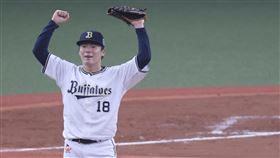 ▲歐力士王牌山本由伸，今年季末有望透過入札制度挑戰大聯盟。（圖／美聯社／達志影像）