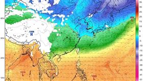 像樣的冷空氣要來了！變天轉雨時間曝　這天起溫度「跌破1字頭」，圖／翻攝自觀氣象看天氣粉專