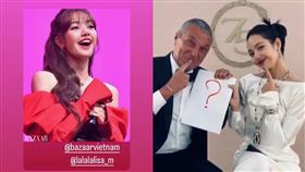 ▲寶格麗總裁吉恩克里斯托夫巴賓，Lisa。（圖／翻攝自IG）