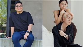 Joeman、蕾菈夫婦驚傳呼麻被逮捕。（組合圖／翻攝自臉書）