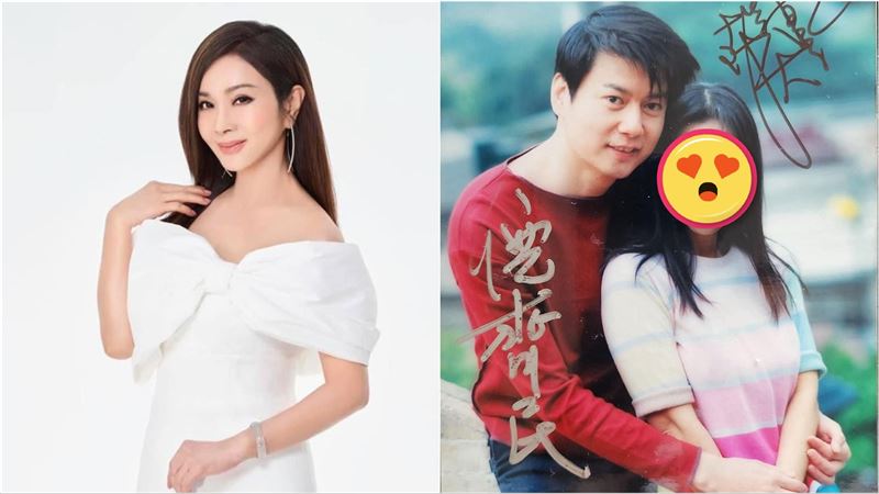 陳美鳳曬23年前青澀照！被他環抱掀回憶殺