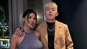 蕾菈、老公湯宇。（圖／翻攝自蕾菈IG）