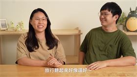 好味小姐脆脆與阿斷（圖／翻攝自好味小姐腦波弱YT）