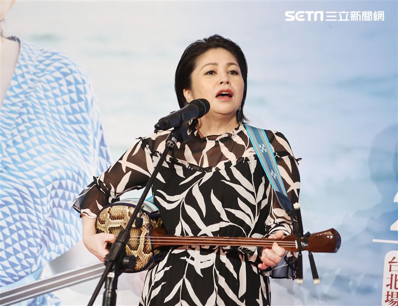 夏川里美出道25週年台北台中演唱會記者會。（圖/記者邱榮吉攝影）