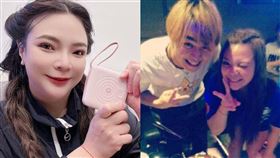 小甜甜，張峰奇。（圖／翻攝自臉書）