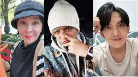 吳淡如（左起）、羅志祥、郭忠祐都遇過身分被冒用，有粉絲受騙上當。（圖／翻攝自臉書、IG）