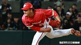 ▲台灣大賽第3戰，味全龍投手王躍霖。（圖／記者劉彥池攝影）