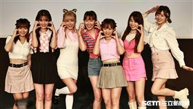 ▲《懿想天開》5週年記者會，加入3位新啦啦隊女神陳伊、詩媛和冼迪琦。（圖／記者劉彥池攝影）