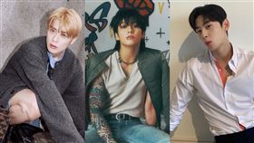 ▲柾國、車銀優、在玹。（圖／翻攝自IG、X）