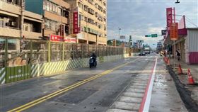 G04車站圍籬移設通行現況。圖：捷工局提供