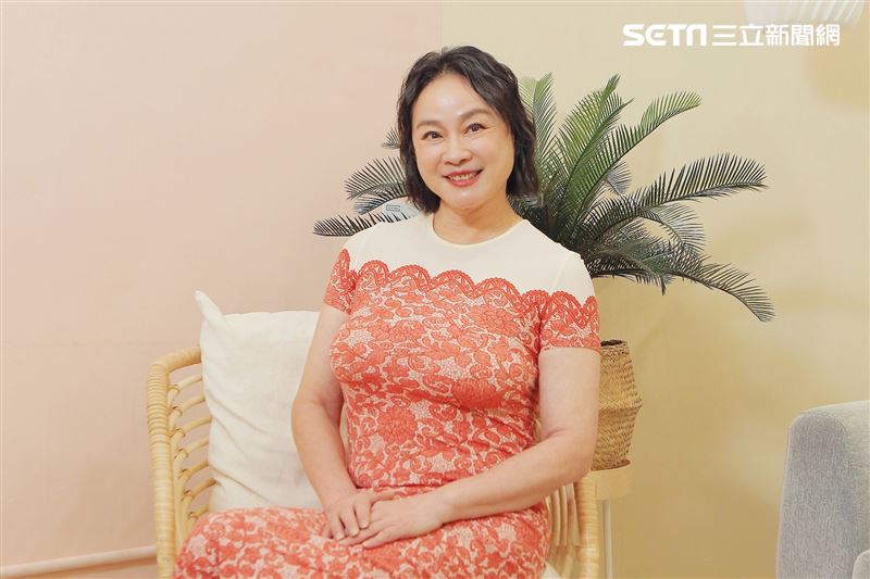 陸小芬三立新聞網專訪。（圖／記者楊澍攝影）