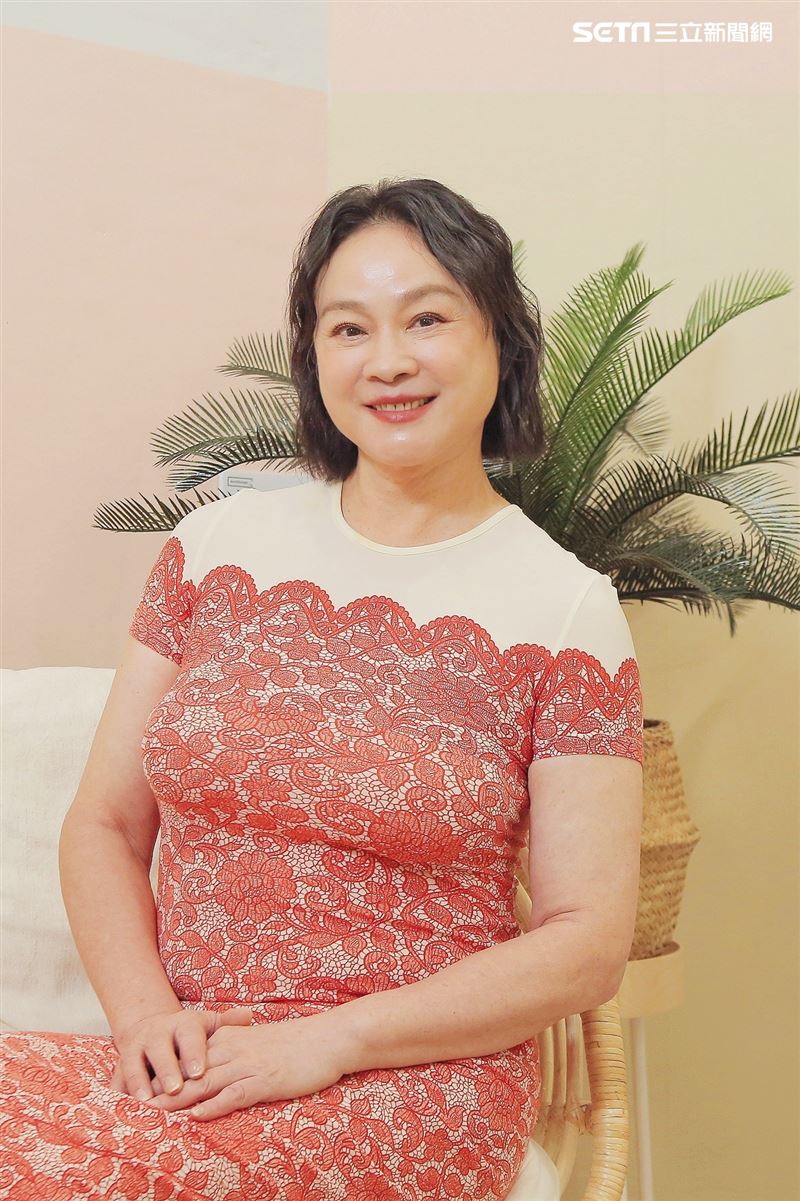 陸小芬三立新聞網專訪。（圖／記者楊澍攝影）