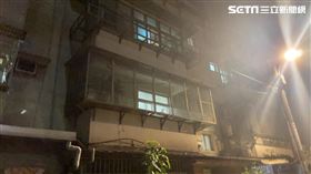 桃園市龍壽街民宅火警造成1死2命危的慘劇。（圖／翻攝畫面）