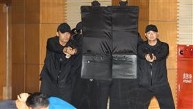 ▲國安局安維八號成軍（圖／記者邱榮吉攝影）