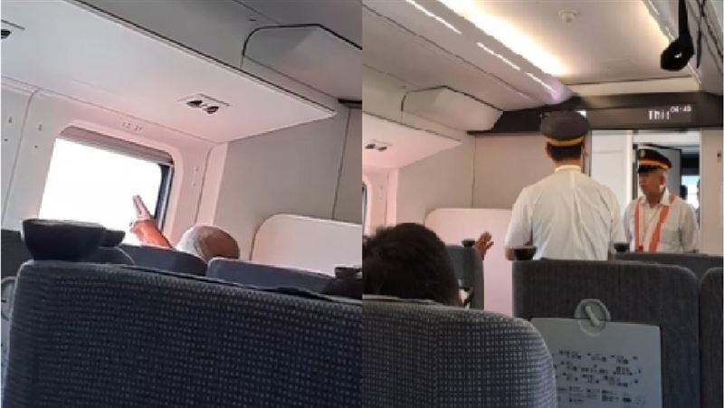 男搭台鐵「念咒除妖」：下車就無法救台灣
