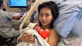 最辣孕婦祈錦鈅成功苦熬2天終於成功產下寶寶。（圖／祈錦鈅提供）