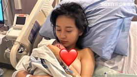 最辣孕婦祈錦鈅成功苦熬2天終於成功產下寶寶。（圖／祈錦鈅提供）