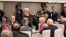黃仁勳又現身(記者王翊綺攝影)