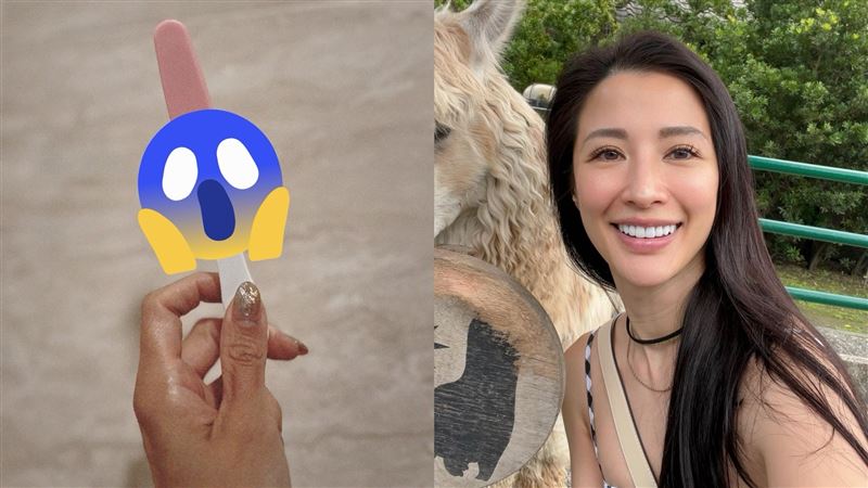 李蒨蓉生理期沒來　秀驗孕棒喊：雙喜臨門