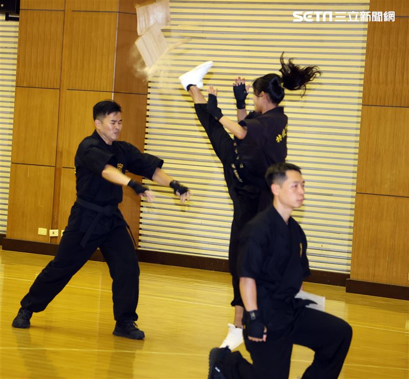 因應2024總統大選，220名特勤人員編組成軍。（記者邱榮吉/攝影）