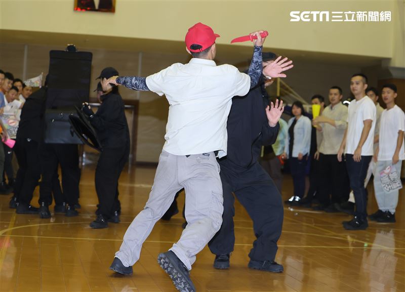 因應2024總統大選，220名特勤人員編組成軍。（記者邱榮吉/攝影）