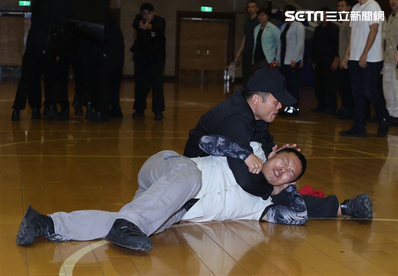 因應2024總統大選，220名特勤人員編組成軍。（記者邱榮吉/攝影）