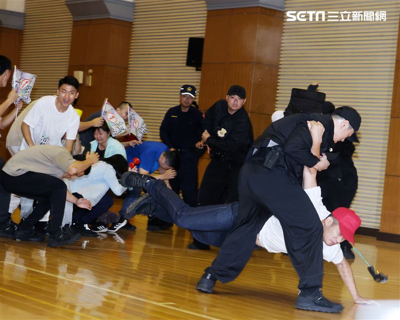 因應2024總統大選，220名特勤人員編組成軍。（記者邱榮吉/攝影）