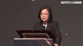 ▲蔡英文於李國鼎獎致詞