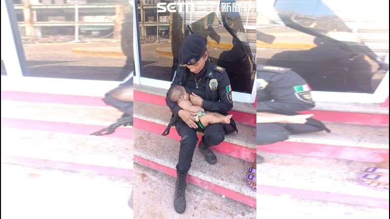 女警救災見4月嬰餓48小時　解衣哺餵母乳