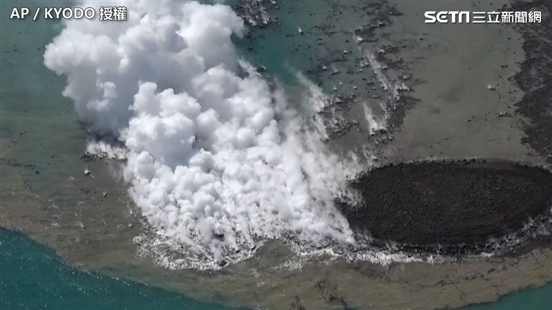 日本火山噴發　氣象廳證實「出現新島嶼」