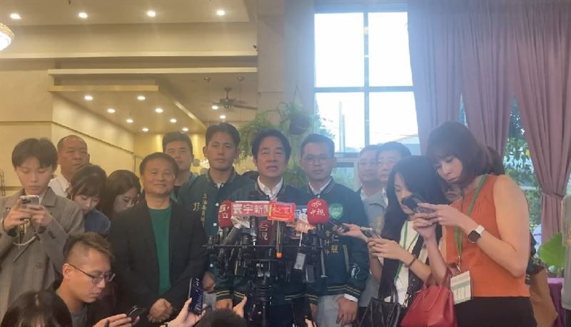 林正鴻爆上酒店辭職　賴清德：與派系無關