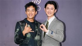 《富都青年》陳澤耀和吳慷仁出席金馬首映活動。（圖／金馬執委會提供）