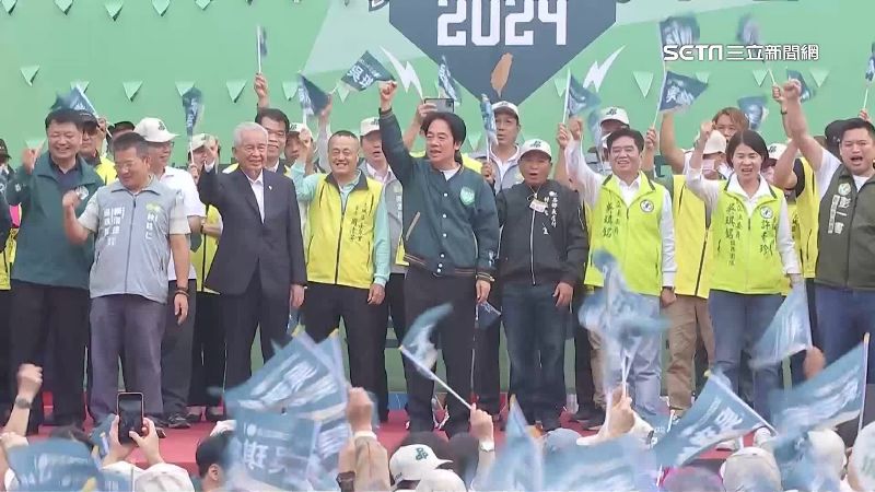 拚國會過半！賴清德打出勝選「紅不讓」