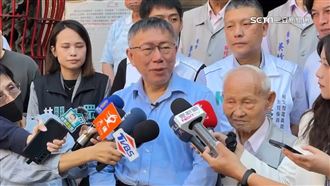 柯文哲嘉義東市場掃街　釀塞車掀民怨