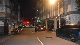 台中北區晚間傳槍響，27歲黃姓男子找前女友談判未果開槍。（圖／翻攝畫面）