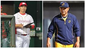 ▲味全龍張泰山、兄弟彭政閔傳出被列國民黨不分區名單。（圖／記者劉彥池攝影、兄弟球團提供）