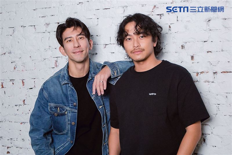 修杰楷、楊銘威《此時此刻》三立新聞網專訪。（圖／記者楊澍攝影）